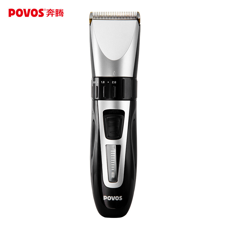 Povos barber shaver electric pusher professional adult electric pusher scissors children's baby barber scissors lithium battery fast charging silent design pw231