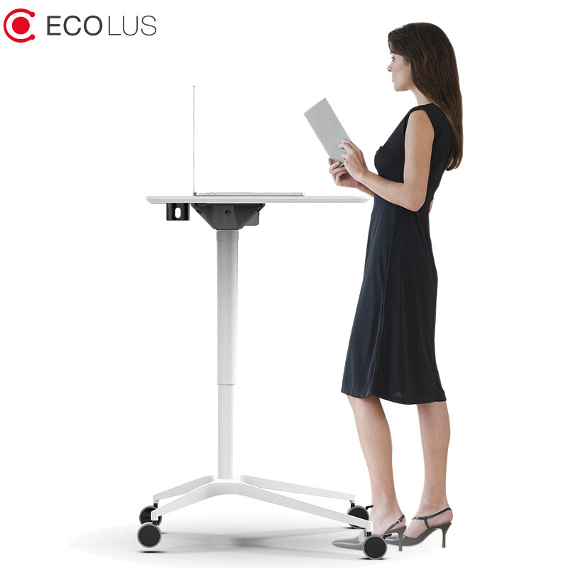 Ecolus computer desk learning desk study furniture folding table standing desk notebook support display support mobile lifting table ls801wt