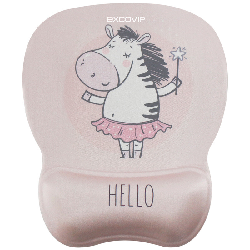 EXCO Hippo miss star moon mouse pad wrist guard memory cotton wrist pad thickened game pad Jingdong self operated sty1808