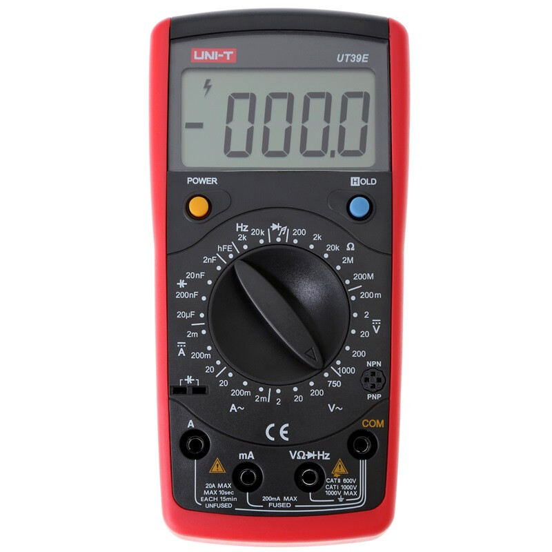 Uni-t ut39e digital multimeter