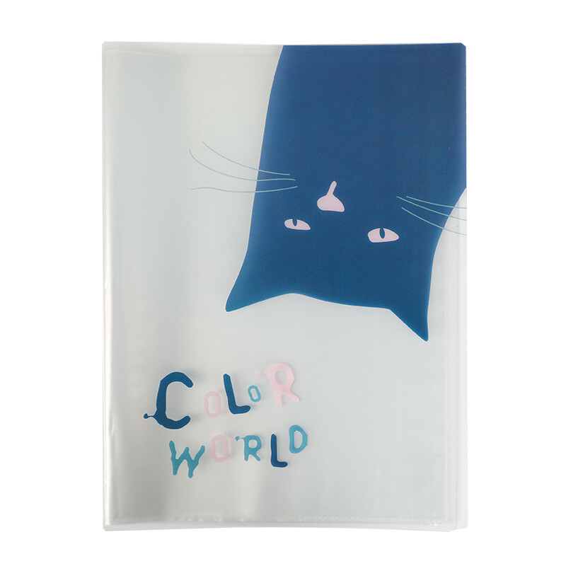 Wengu reference book 40 page creative folder multi-layer student file test paper storage bag collection book musical score folder m192-40a