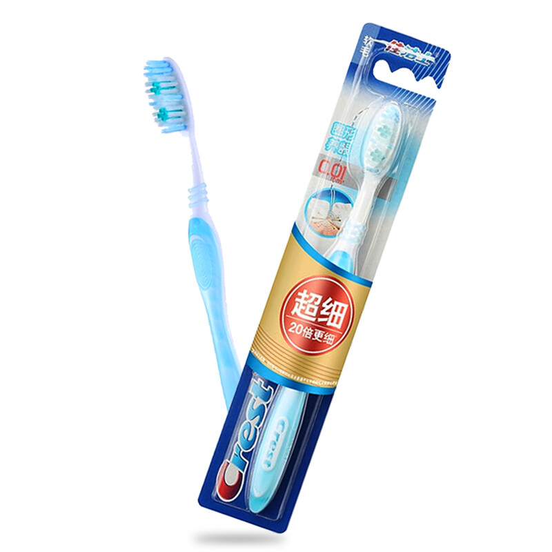 Crest ultra-fine flexible series ring-shaped gingival toothbrush (ring-shaped bristles protect gums)