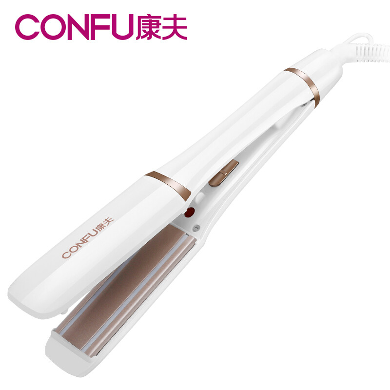 Confu professional straight hair clip curling bar splint curling straightener hair straightening splint outward turn inward buckle bangs kf-523