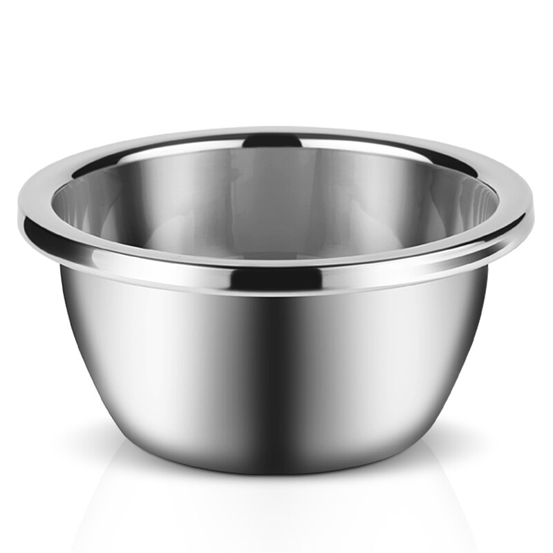 Vatti 22cm thick stainless steel basin multifunctional cooking basin vegetable washing basin soup basin baking and noodle egg basin q515