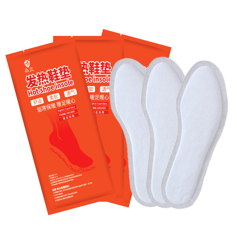 Doran self heating insole warm foot patch warm foot baby patch sole warm body patch (30 pairs of 60 pieces)