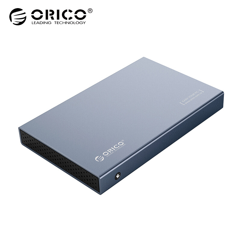 ORICO notebook mobile hard disk box 2.5-inch usb3 1gen2 / 10Gbps aluminum alloy external box type-C interface gray 2518c3