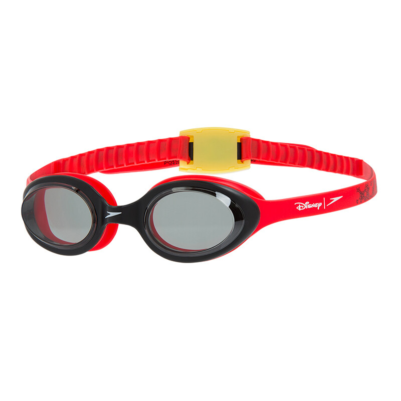 SPEEDO / Speedo children's swimming goggles Disney Marvel series anti fog and sun protection soft fit red / smoky grey 811617c812
