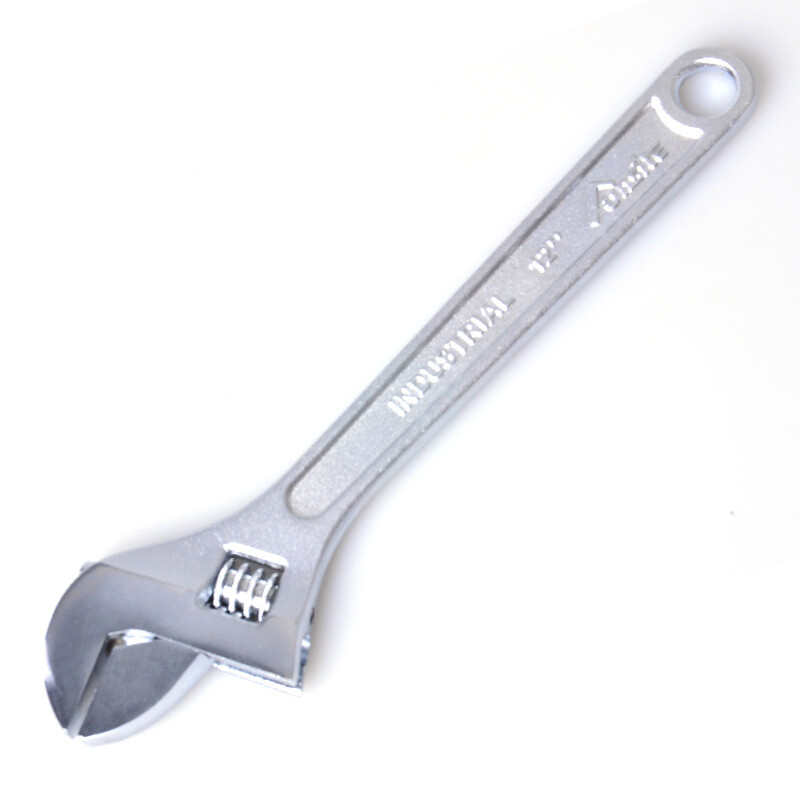 Tactix 704009 onsite series 300mm (12 inch) adjustable wrench adjustable wrench open end alloy steel wrench open end plate