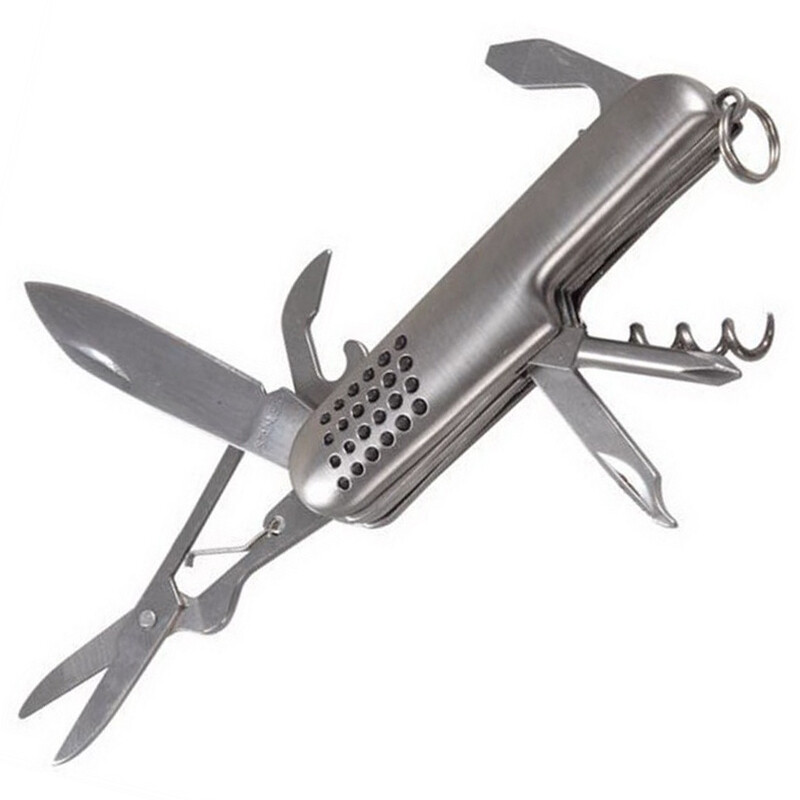 Santo 1292 multifunctional small military knife 7-in-1 folding multipurpose knife forged with all steel
