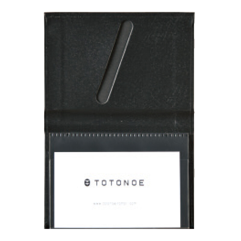 Kokuyo stationery handmade business card storage book imported from Japan (20 pieces) black 110 * 80 * 12mm thc0020-bk 1 Pack