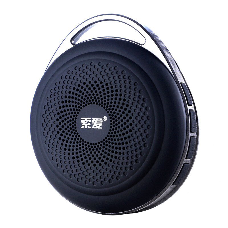 Sony Ericsson s-33 wireless Bluetooth speaker card portable mini outdoor riding subwoofer mobile phone sound core black