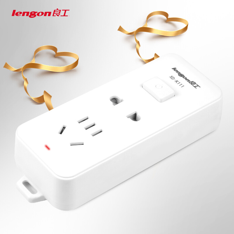 Legon wireless socket plug-in without line project plug-in board wiring board 2-position self wiring assembly board plug-in and drag board shall be equipped with power cord and plug