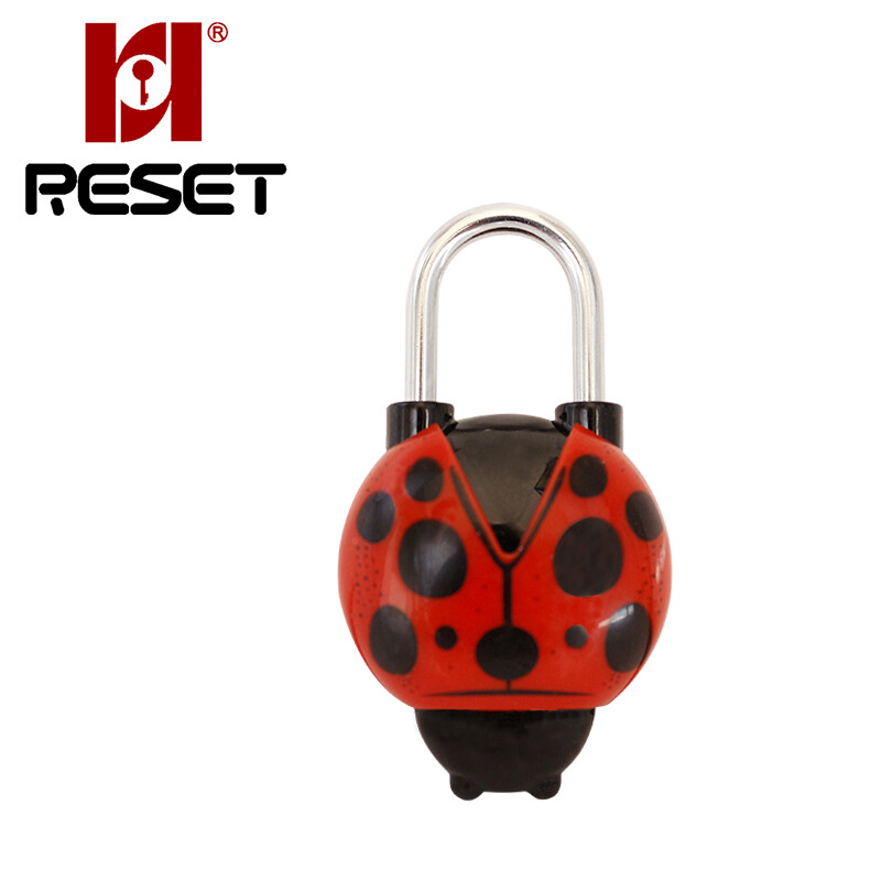 Reset rst-058 metal code lock trunk Trolley Case gym cabinet drawer door code padlock cartoon lovely code lock beetle code lock