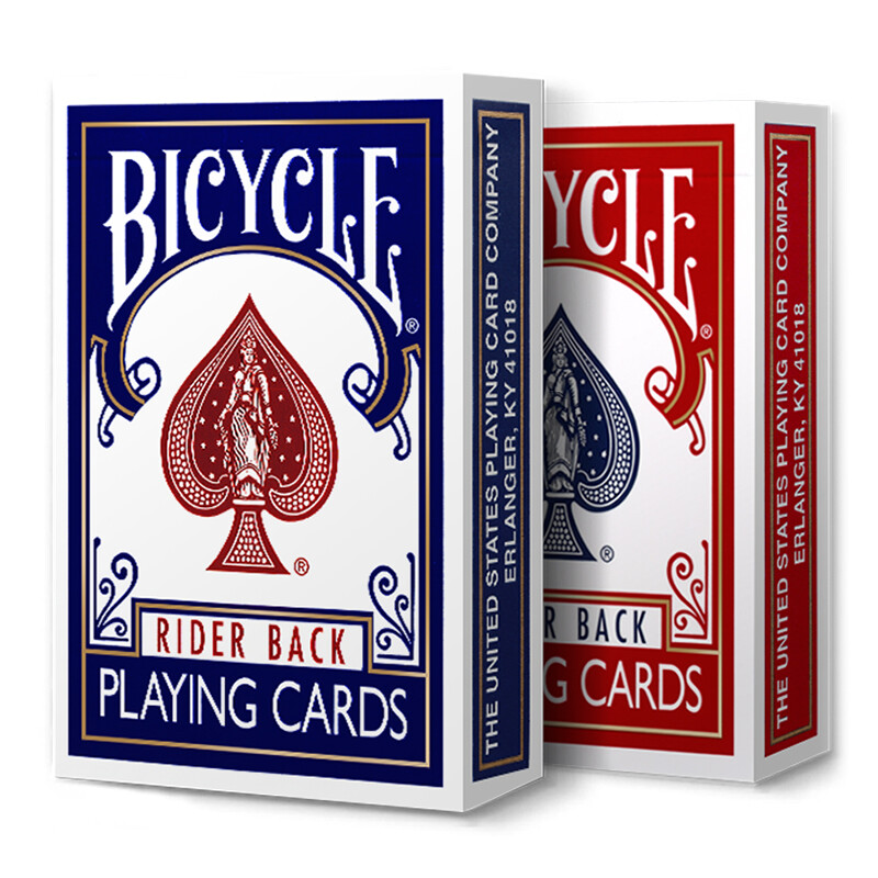 Bicycle bicycle playing cards American imported entertainment cards classic blue 1 pair