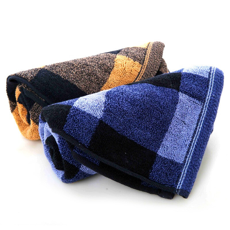 Gold towel home textile satin towel g1361 two pack