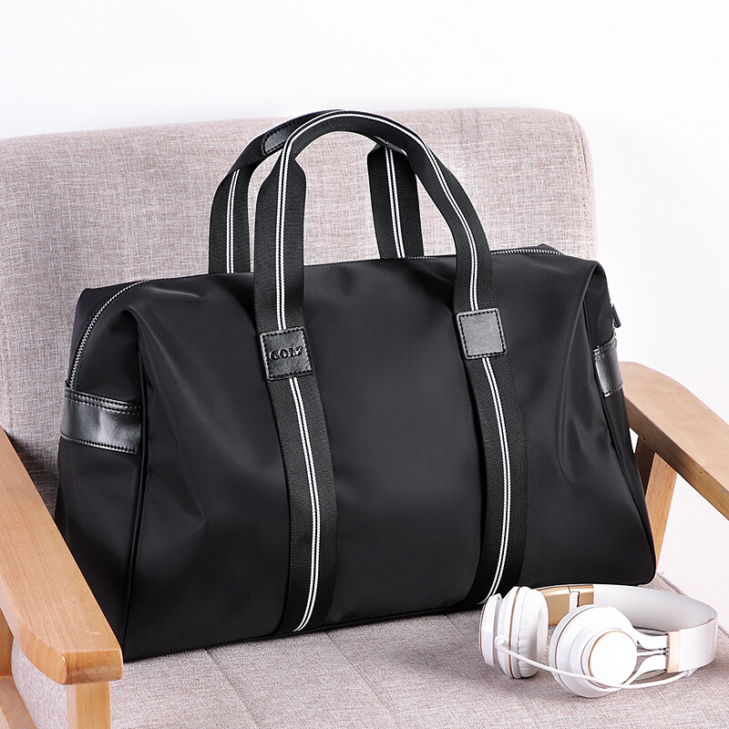 Golf golf leisure fitness bag travel bag large capacity luggage bag men's fashion portable one shoulder travel bag short distance travel bag d9bv63949s black