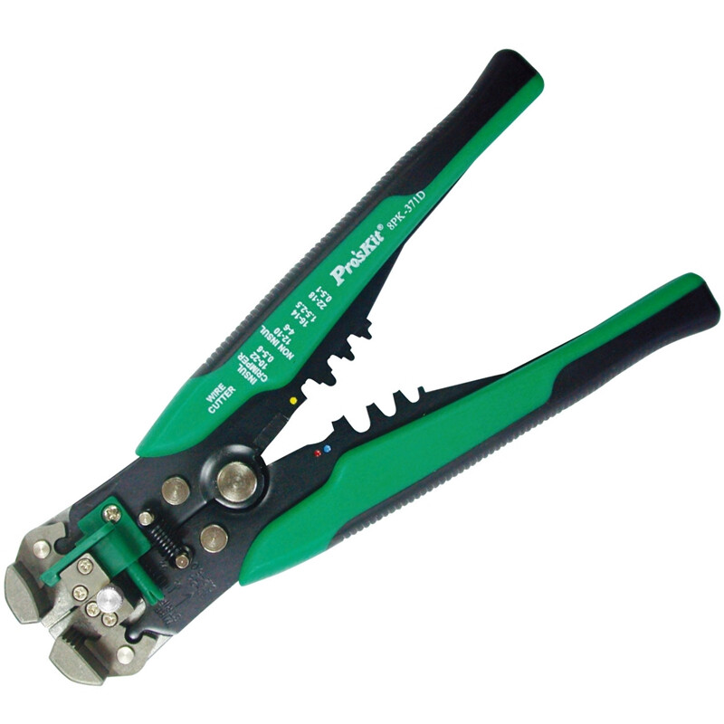 Pro'skit 8pk-371d multifunctional automatic wire stripping, shearing and pressing pliers (0.2 ~ 6.0 mm2)
