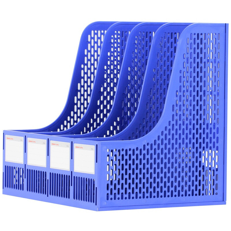 Kinary sn104 advanced data rack file basket file column 4 grid blue