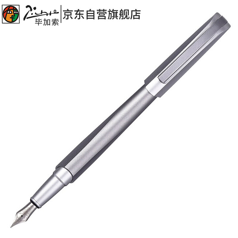 Picasso pen signature pen men's business office gifts adult students use 0.5mm ink pen Riemann beauty series 960 wolf grey