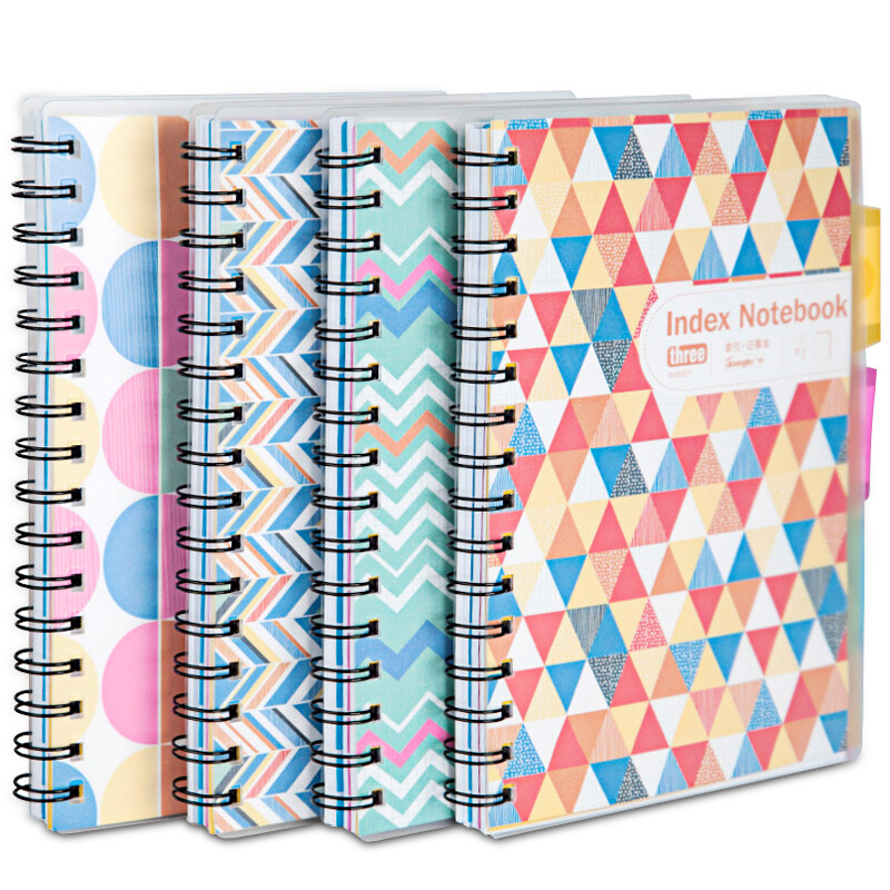 Guangbo 16k115 page coil Notepad sub diary stationery notebook pattern random fb60506