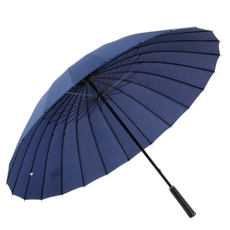 Mido 24 bone oversized men's business long handle sunny umbrella m5003 jujube red