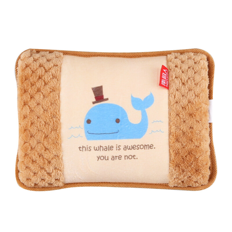Antarctica charging intelligent explosion-proof water and electricity separation hot water bag warm water bag warm hand treasure warm paste warm baby paste electric warm treasure electric warm close body warm Dolphin