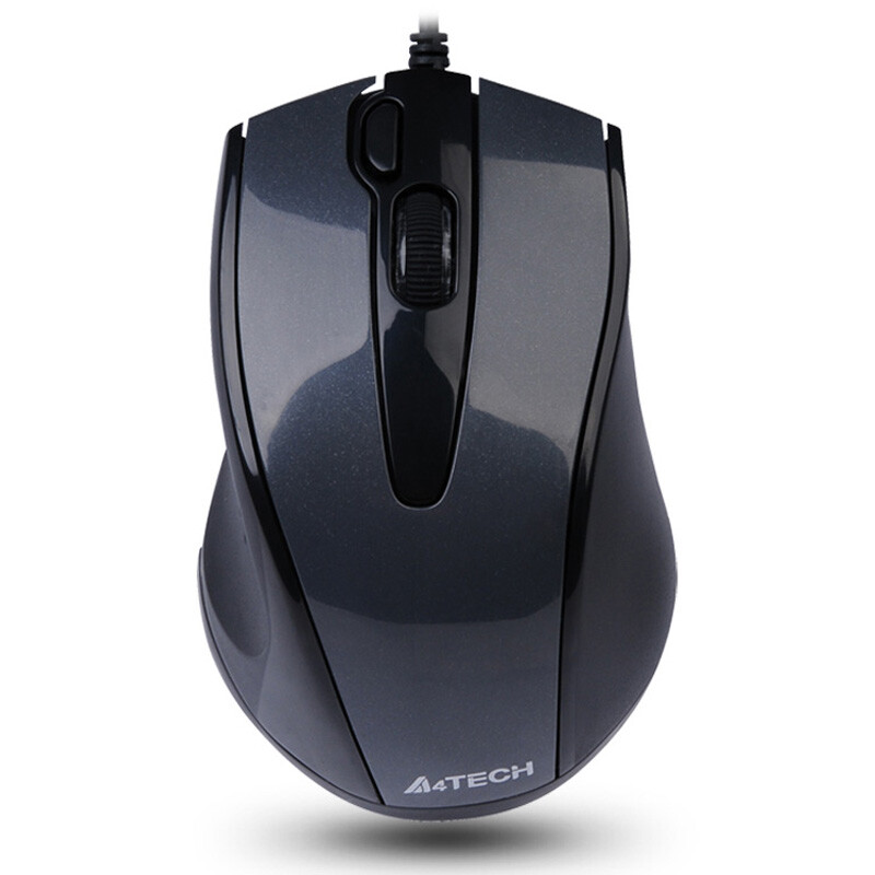 Shuangfeiyan (A4Tech) n-500f wired mouse Office Mouse USB mouse Notebook Mouse Black