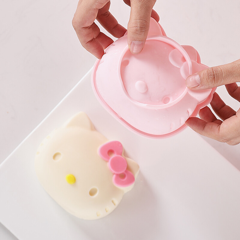 Xuechu Hello Kitty (Kitty) genuine authorized 4-inch Silicone Tape timus cake mold kt7044