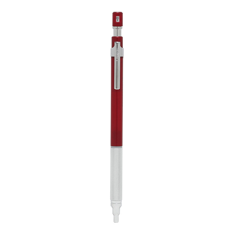 Kokuyo Japan imported protecxin student automatic pencil core protection pen metal grip painting Φ eight point five × 145 crimson 0.5mm 1 wsg-ps305dr