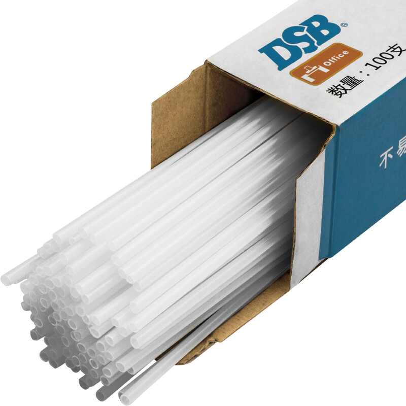 DSB high quality nylon riveted pipe Φ 4.8mm * 500mm special white 100 pieces / box for financial voucher binding machine