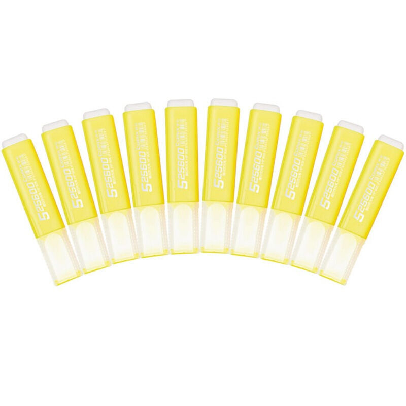 Comix hp908 durable and eye-catching fluorescent pen yellow 10 Pack