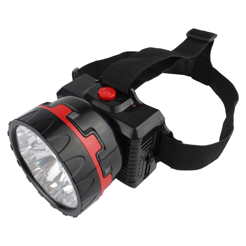 Kangming led strong light headlamp charging outdoor LED headlamp km-180 black