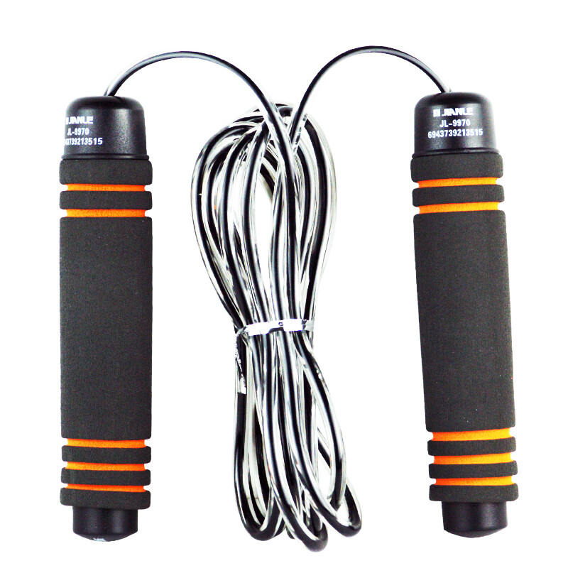 Jianle bearing two-color foam weight skipping rope jl-9970