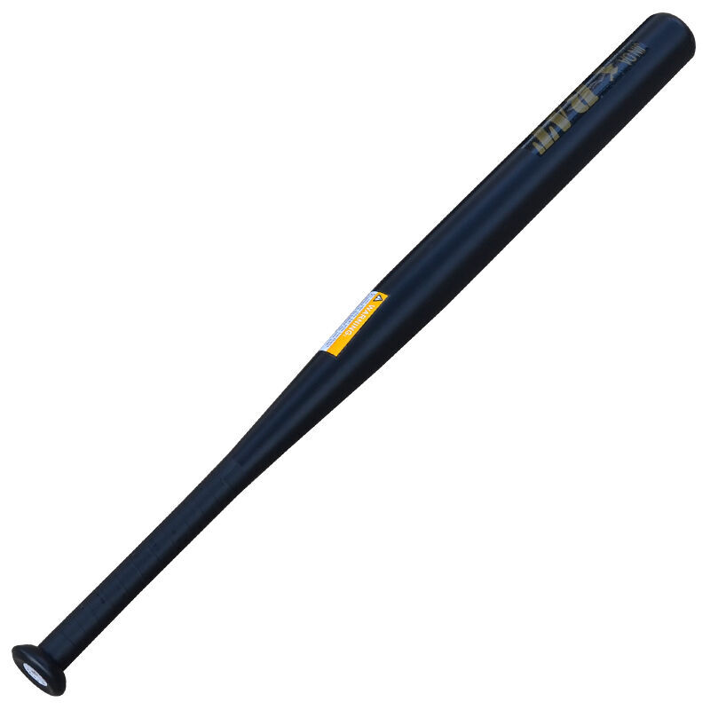 Dewick frosted matte black thickened alloy steel baseball bat vehicle mounted self-defense baseball bat weapon hardened bold defense cool black 28 "