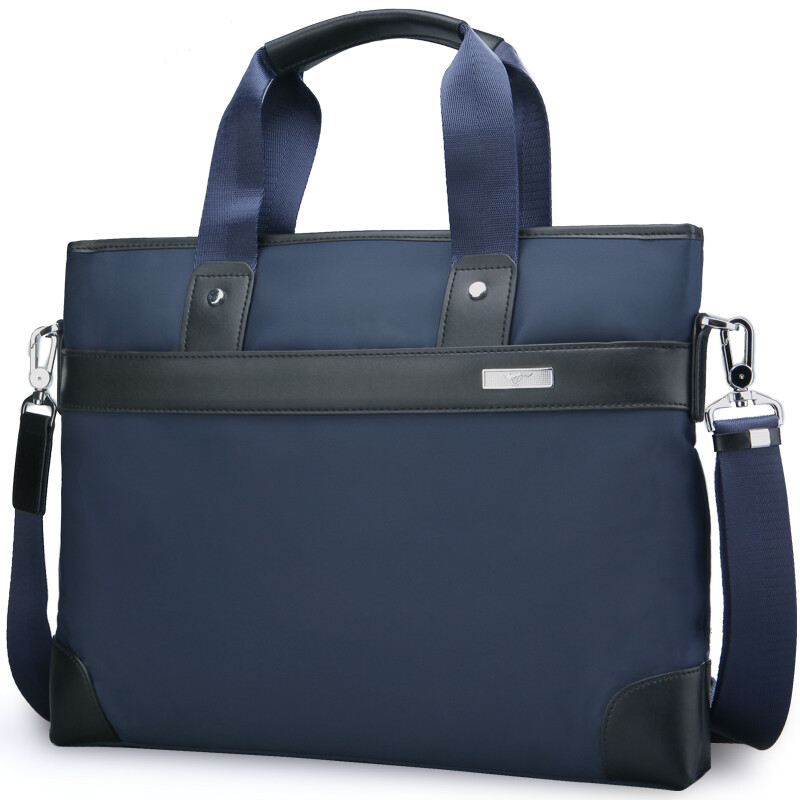 Septwolves waterproof Oxford cloth men's handbag briefcase Single Shoulder Messenger Bag m1001354-308 blue