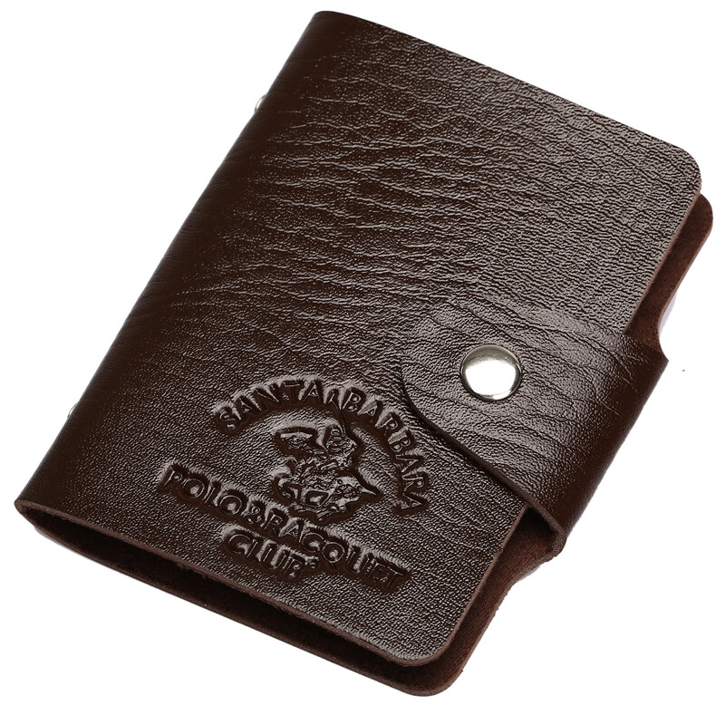 St. Paul card bag bank card credit card bag multi card card holder Brown