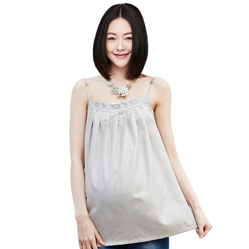 October mummy anti radiation suit silver fiber sling gray L