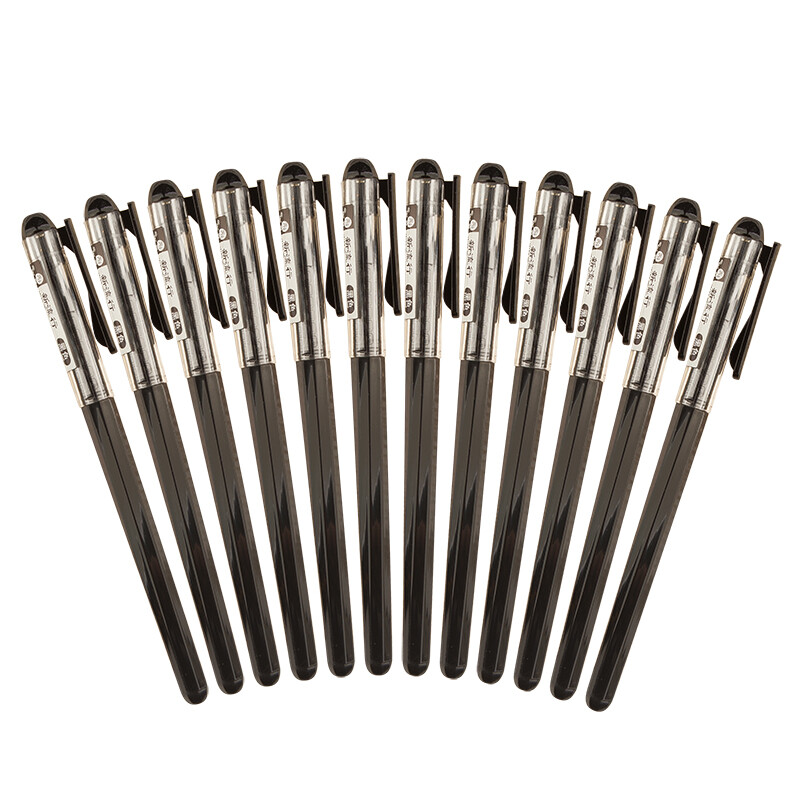 Chenguang (M & G) 0.38mm black full needle neutral pen signature pen fountain pen 12 pieces / box agp62403