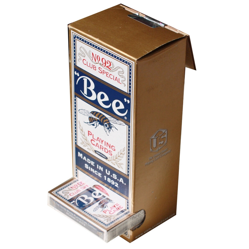 Bee American original bee little bee poker a 12 pack, 6 red and 6 Blue