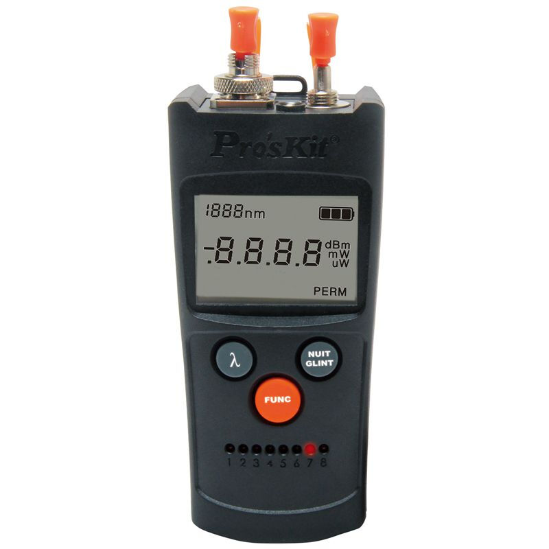 Pro'skit mt-7602-c 4-in-1 optical fiber power / on / network cable tester optical power meter red light pen network tester