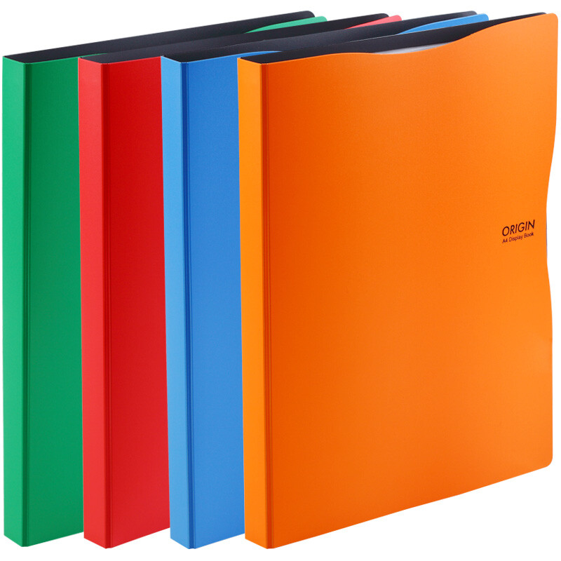 Comix 4 color matching 40 page A4 original series data book / document page / folder a6984 office stationery