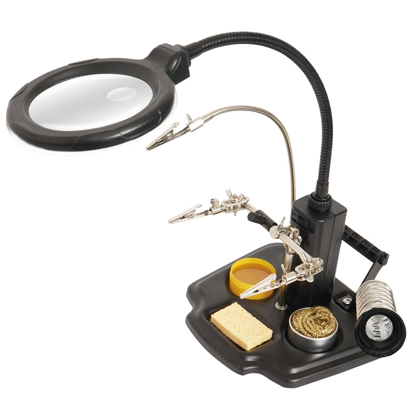 Pro'skit LED lamp welding magnifier lamp holder welding auxiliary fixing fixture sn-396
