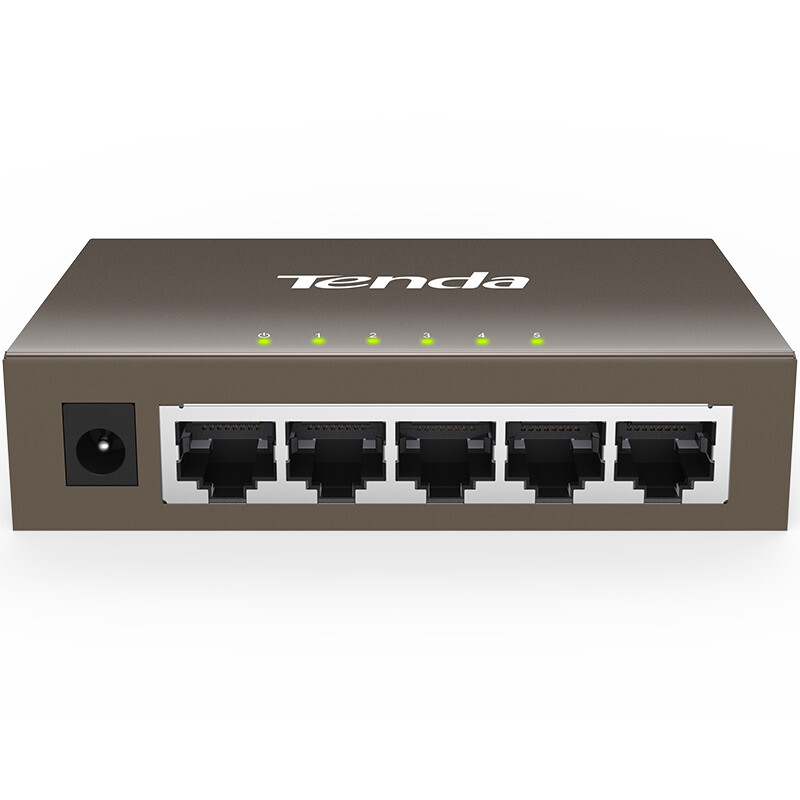 TEDA teg1005d 5-port Gigabit iron shell network switch monitoring project special branch for household dormitory