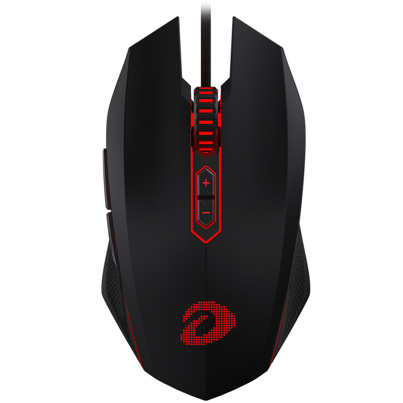 Dare-u em925 Wrangler professional game RGB mouse black wired mouse