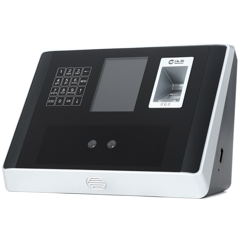 Hanvon face attendance machine T318 face recognition fingerprint recognition attendance machine can be connected to access control