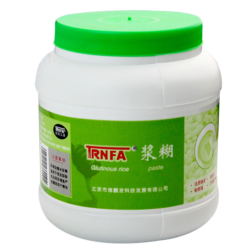 Trnfa jh-1600 paste 500g 24 bottles / box glutinous rice paste adhesive dextrin office document publicity paper couplet poster paste