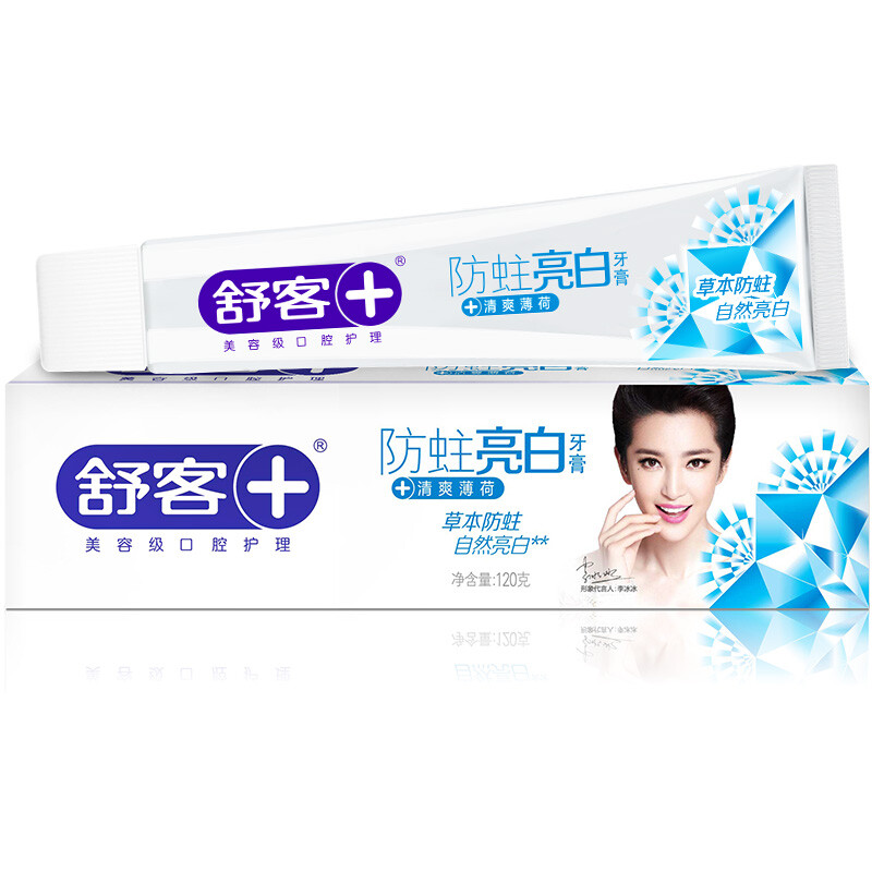 Shuke mothproof bright white toothpaste 120g