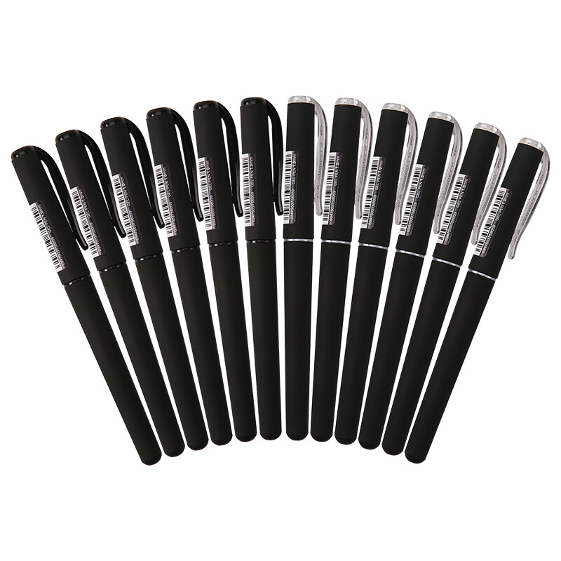Chenguang (M & G) 1.0mm black bullet head signature pen neutral pen 12 pens / box agp12011