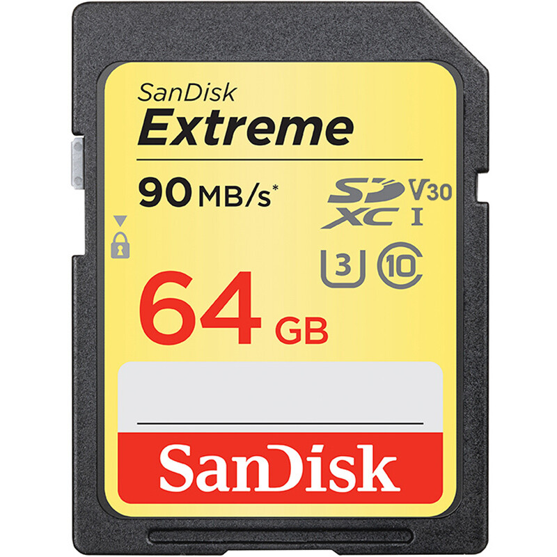 SanDisk 64GB SDXC uhs-i memory card V30 U3 class10 SD card