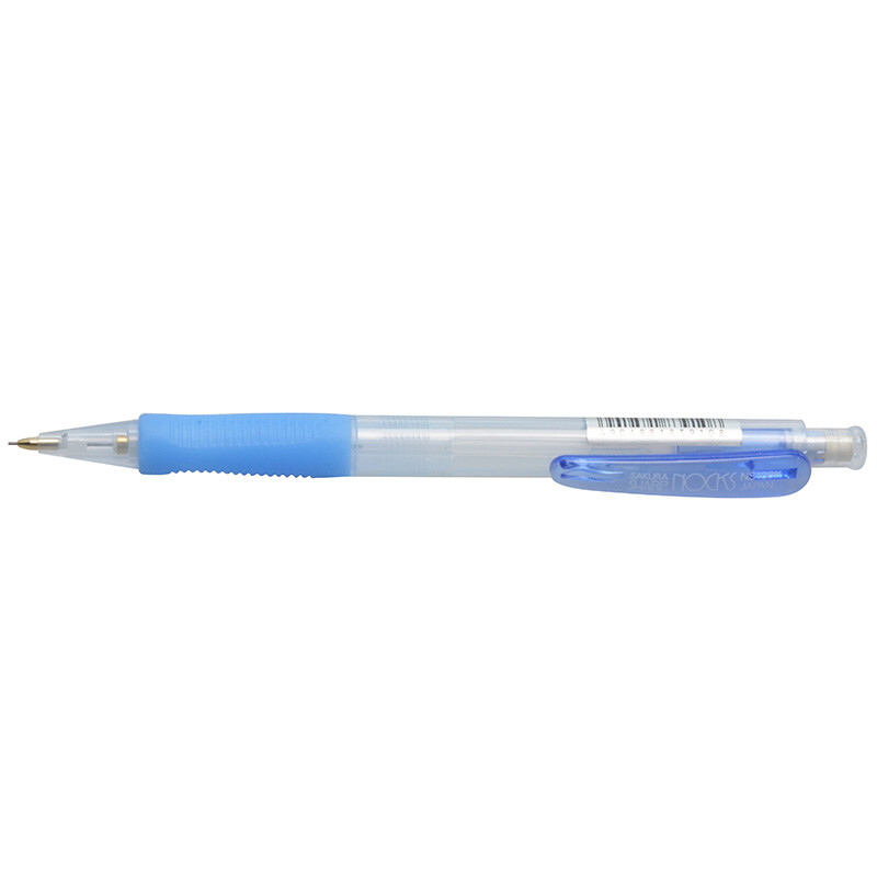 Sakura pencil ns100k#125 0.5mm sky blue pen holder office cartoon hand drawn writing shock proof refill break proof [imported from Japan]